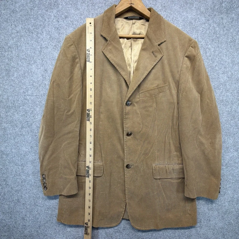 Vintage Polo Ralph Lauren Corduroy Blazer Medium Large Sport Coat Jacket